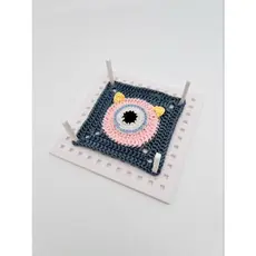 Blocador Placa Tábua para blocagem  para  Square/Quadradinhos Crochê 12×12 cm