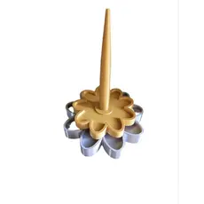 Suporte de Linha Giratório para Crochê Desmontavel - Flor - Gira sem Embolar l,organização linha crochesuporte para fios