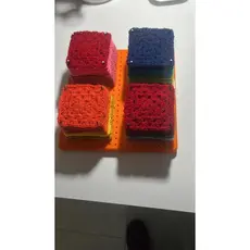 Blocador Placa Tábua para blocagem MDF 18 cm em plástico para  Square/Quadradinhos Crochê,Placa Crochê Para Blocagem Tri
