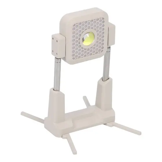 Refletor LED Solar 10000LM Recarregável com Tripé Ajustável 1,65m USB-C – Camping, Obra e Emergência