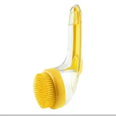 Escova de Banho para Pets com Reservatório de Shampoo – Silicone Massageador