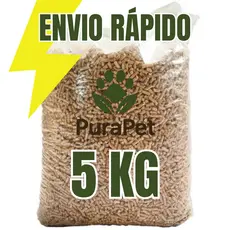 Areia Granulado Higiênico de Madeira Pellets para Pets Gatos ou Roedores SACA 5 KG