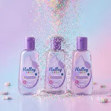 Halley Baby Kit  3 Óleos Puríssimos Hora do Soninho 100 ml cada Protege Acalma Relaxa