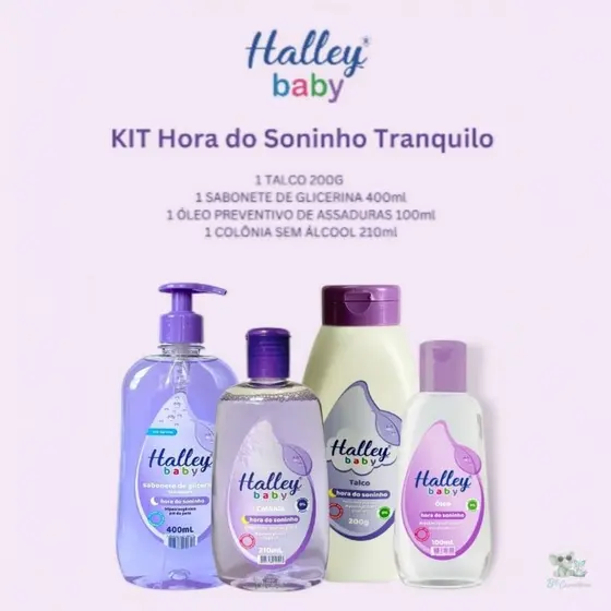 Halley Baby Kit Hora do Soninho Tranquilo e Reparador