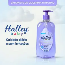 Halley Baby Sabonete de Glicerina Hidratante Hora do Soninho 400ml