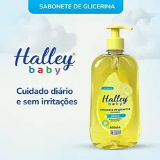 Halley Baby Sabonete de Glicerina Hidratante Neutro 400ml
