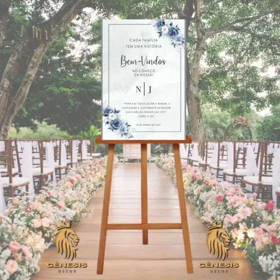 Placa entrada recepção de casamento cerimonia personalizado com nome dos noivos promoção