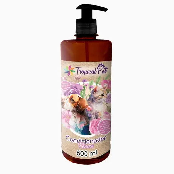 🐶✨ Condicionador Pet Fêmea 500ml – Maciez, Brilho e Perfume Especial ✨🐶