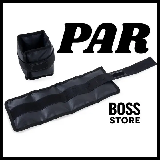 PAR - Tornozeleira/Caneleira de Peso Unidade 5KG Crossfit/Fitness/Academia/Musculação