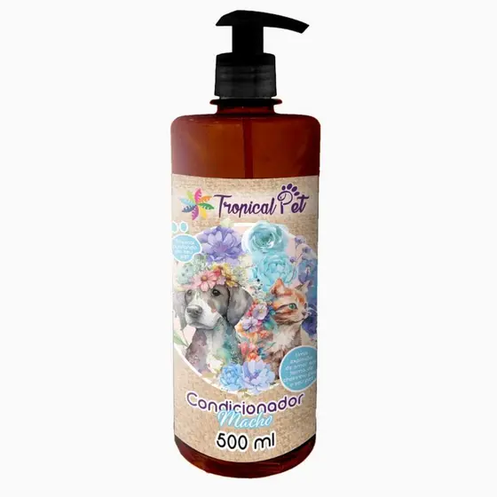 🐾 Condicionador Pet Macho 500ml – Força, Maciez e Perfume Exclusivo 🐾