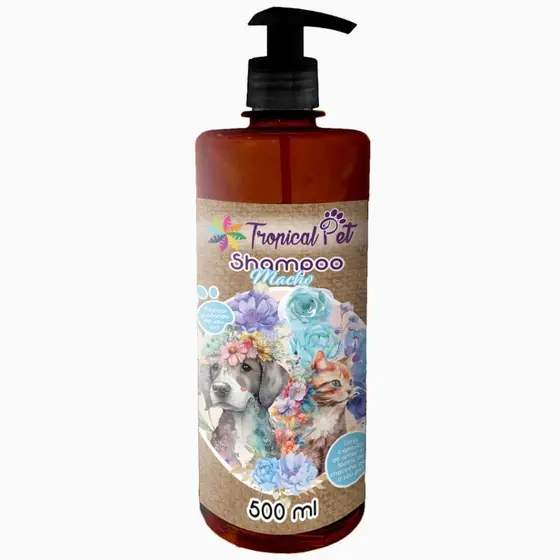 🐾 Shampoo Pet Macho 500ml – Limpeza, Força e Perfume Especial 🐾