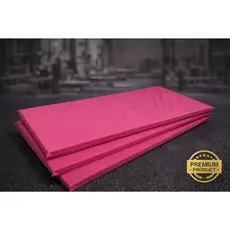 COLCHONETE ROSA ACADEMIA / YOGA / PILATES - 90x40x3cm - DUPLA COSTURA TRAVETADA