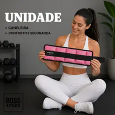 Tornozeleira/Caneleira de Peso Unidade 3KG Crossfit/Fitness/Academia/Musculação
