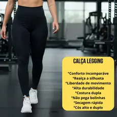 Legging Fitness Feminina – Cintura Alta, Conforto, Modelagem e Anti-Transparência
