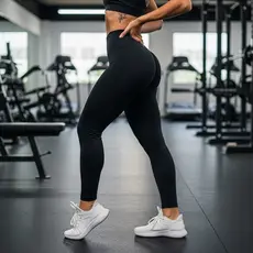 Calça Legging Fitness Suplex – Academia Sem Transparência, Conforto e Alta Compressão
