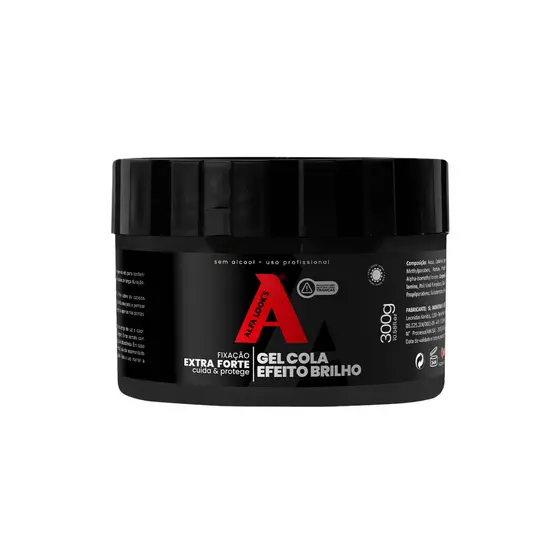 6 UNIDADES DE GEL COLA 300G ALFA LOOKS