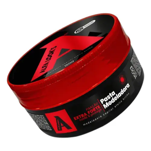 10 UNID PASTA MODELADORA 150G ALFA LOOK'S EFEITO BRILHO