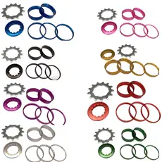 Adaptador kit Cog Single 13 Dentes Freeride Cassete K7 Cores