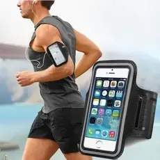Braçadeira Porta Celular Para Corrida E Academia Universal XL até 5.5 polegadas