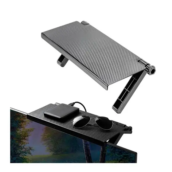 SUPORTE AJUSTÁVEL MONITOR NOTEBOOK TV PRATELEIRA PARA DOCUMENTOS