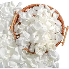 3000 Pétalas De Rosas Artificiais Branca ou Vermelha Casamento Festas Noivas Decoração Kit Romântico 1000 Pétalas