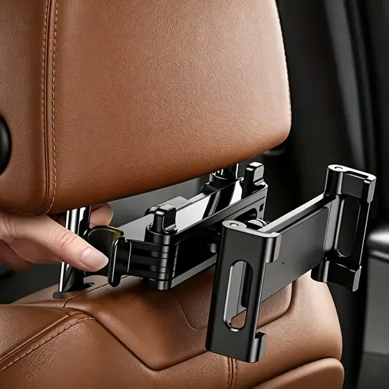 Suporte Veicular Para Celular Banco Traseiro Suporte De Tablet Dobrável E Extensível