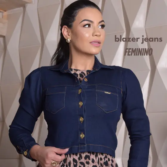 jaqueta jeans com elastano feminino, jaqueta linda feminina