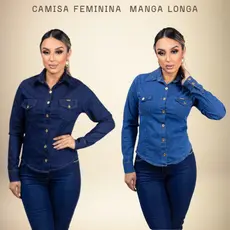 Camisa feminina social, manga longa feminina, blusa confortável