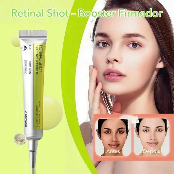 Retinal Shot Tighting Booster Hidratante Líquido Nutritivo Para Cuidados Faciais , Eficaz E Agrupado