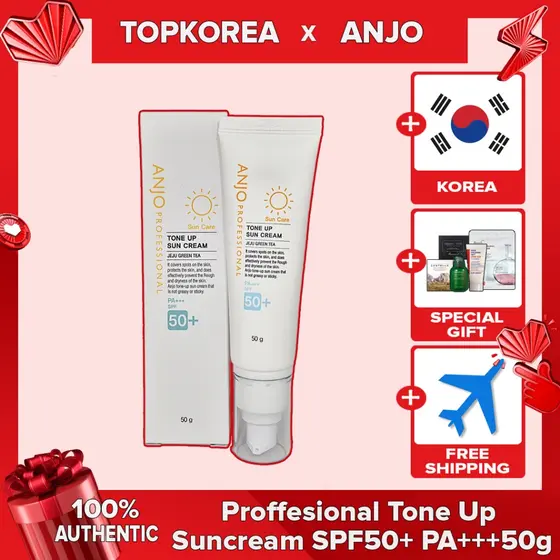 Anjo Proffesional Tone Up Suncream Fps50 + PA + + 50g TOPKOREA Envio Da Coreia