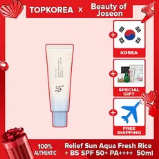 ★ Beleza De Joseon Relief Sun Aqua Arroz Fresco + B5 Fps 50 + PA + 50ml TOPKOREA Envio Da Coreia