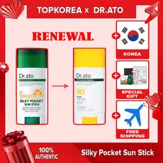 ★ Dr.ato Silkky Pocket Sun Stick 17g Fps 50 + PA +/TOPKOREA/Envio Da Coreia