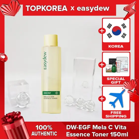 Toner Easydew DW-EGF Mela C Vita Essence 150ml TOPKOREA Envio Da Coreia