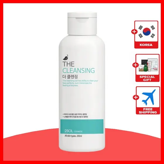[2SOL] Gel De Limpeza , 200ml , 1 Unidade/Coreano/Profunda/100 % Autêntico