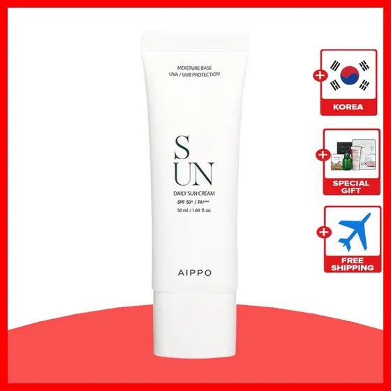 [Ippo] Creme Solar Diário , Fps 50 + , 50ml , 1 Unidade/Coreano Fps50/Fórmula Leve/100 % Genuíno