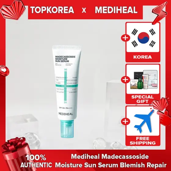 ★ Mediheal Madecassoside Moisture Sun Serum Blemish Repair 50g/TOPKOREA/Envio Da Coreia /