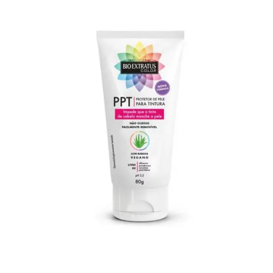 Bio Extratus Gel PPT  Protetor De Pele Para Tintura - Não Oleoso 80Gr