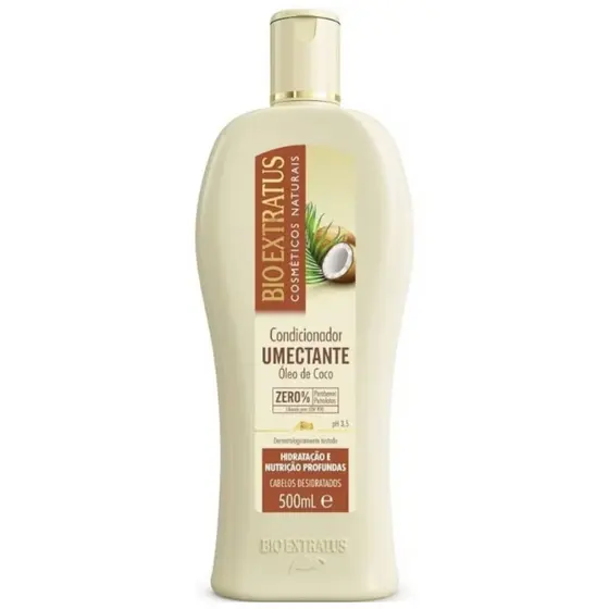 Bio Extratus condicionador Umectante óleo de coco - Hidratação e Nutrição 500ml