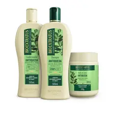 Kit Antiqueda Jaborandi Bio Extratus  (Shampoo, Condicionador e Banho de Creme (500mL/g)