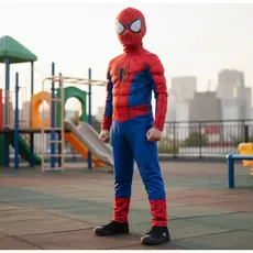 ROUPA INFANTIL HOMEM ARANHA LONGA FANTASIA IDENTICA AO PERSONAGEM entrega rapida, mesmo dia