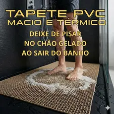 Tapete Antiderrapante Para Banheiro Box Piscina Sauna Área de Serviço Vestiário