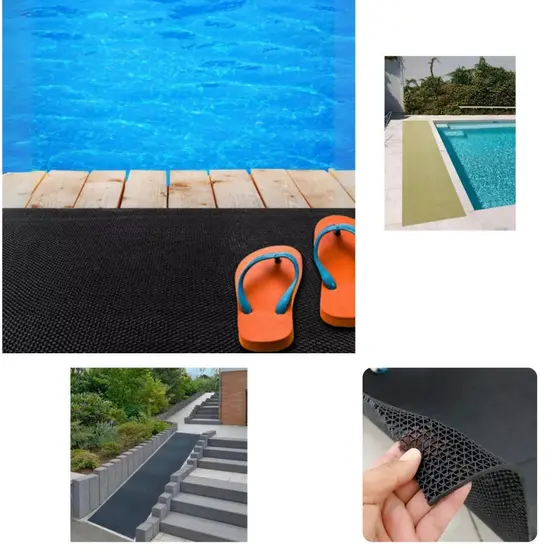 Tapete Antiderrapante Banheiro Piscina  200x120cm – Segurança e Conforto Box