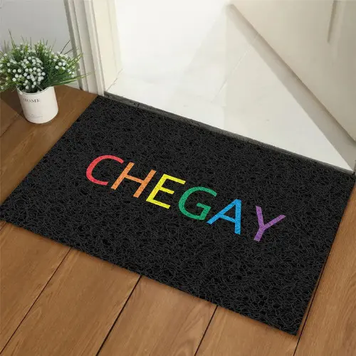 Tapete Capacho LGBT 70x30cm - Orgulho na Porta da Sua Casa