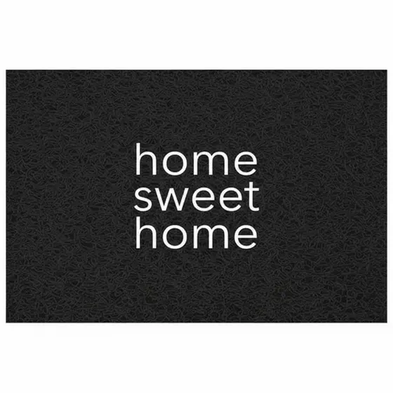 Tapete Capacho Antiderrapante 80x40 Home Sweet Home Para Portas de Entrada