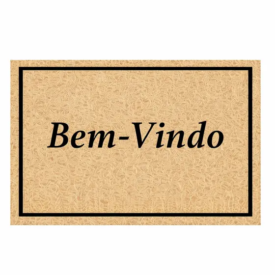 Tapete Bem Vindo Antiderrapante 80x40 Para Porta de Entrada Diversos Modelos