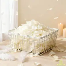 1000 A 4000 Pétalas De Rosas Artificiais Branco Decoração Casamento Festas Dias Dos Namorados