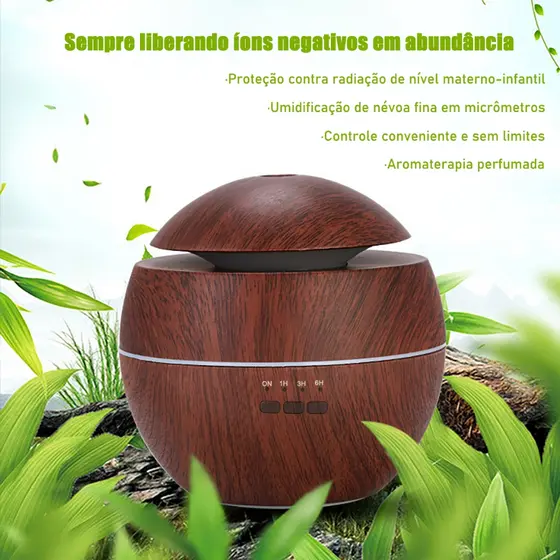 Humidificador De Ar e Aromatizador Com Recarregável Saturno Portátil Usb Purificador De Ar De Ultrassom