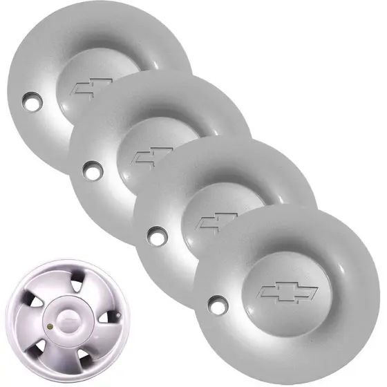 Kit 4 Calota Centro Tampa Roda Vectra 94 95 96 Gsi Ventilador Catavento