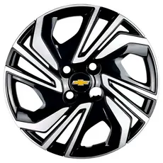 Calota Aro 15 Esportiva Onix 2020 2021 2022 2023 2024 C/ Emblema Resinado