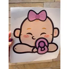 Adesivo De Carro Bebe a Bordo